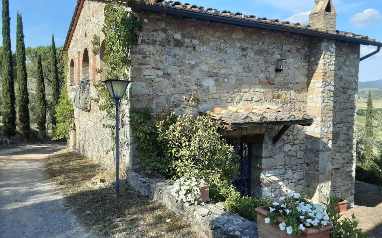 San SanoCelle Di Lecchi Nel Chianti别墅 外观 照片