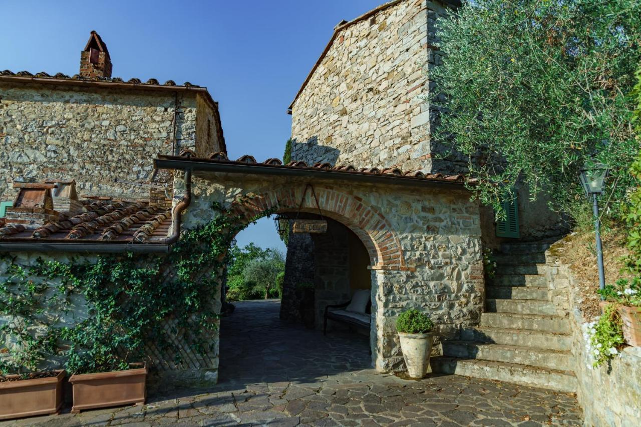 San SanoCelle Di Lecchi Nel Chianti别墅 外观 照片