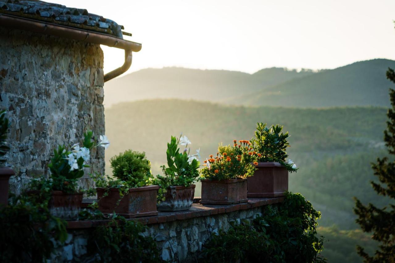 San SanoCelle Di Lecchi Nel Chianti别墅 外观 照片