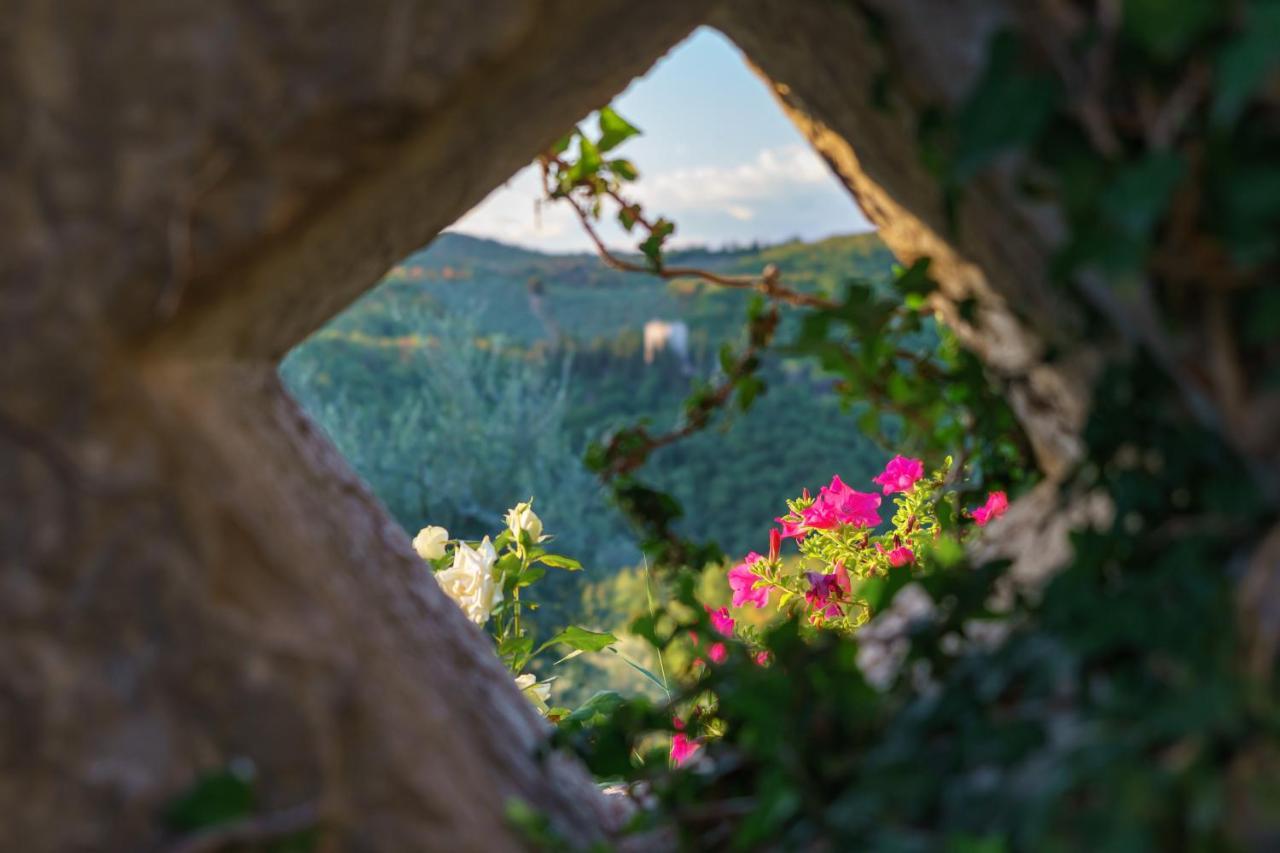San SanoCelle Di Lecchi Nel Chianti别墅 外观 照片