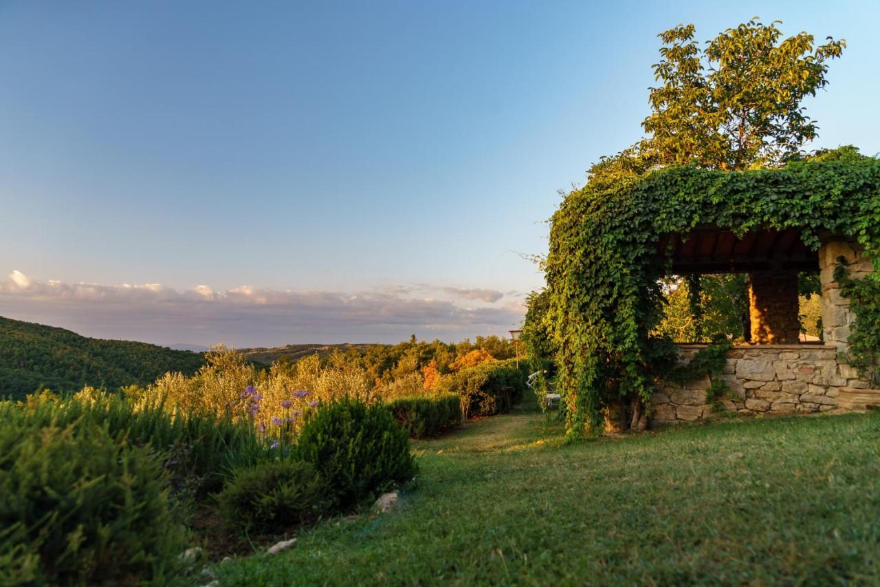 San SanoCelle Di Lecchi Nel Chianti别墅 外观 照片