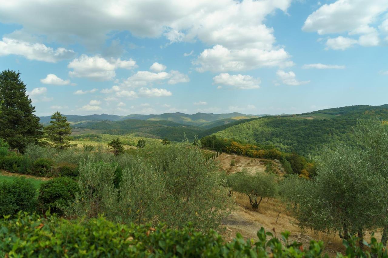 San SanoCelle Di Lecchi Nel Chianti别墅 外观 照片