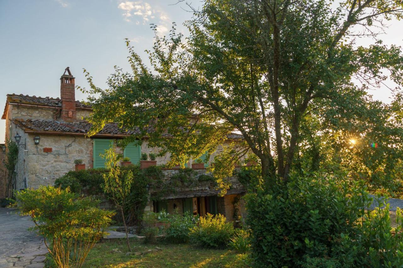San SanoCelle Di Lecchi Nel Chianti别墅 外观 照片