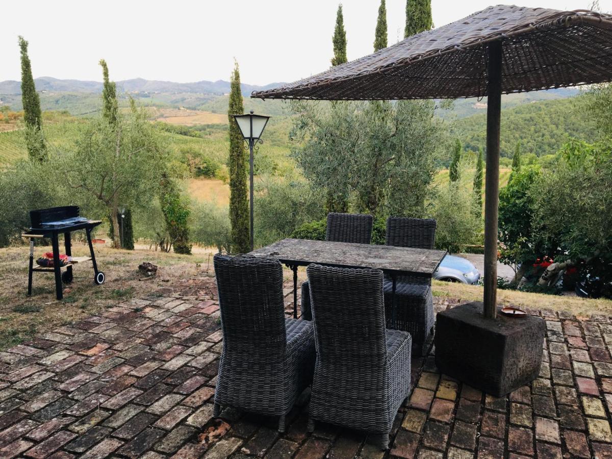 San SanoCelle Di Lecchi Nel Chianti别墅 外观 照片