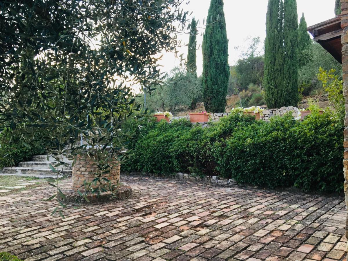 San SanoCelle Di Lecchi Nel Chianti别墅 外观 照片