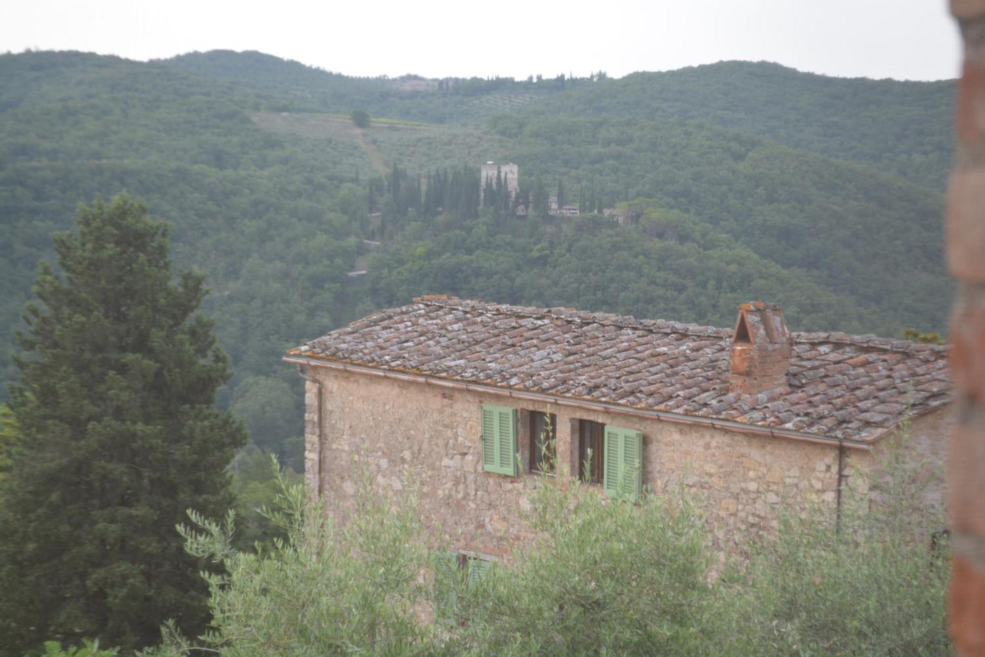 San SanoCelle Di Lecchi Nel Chianti别墅 外观 照片