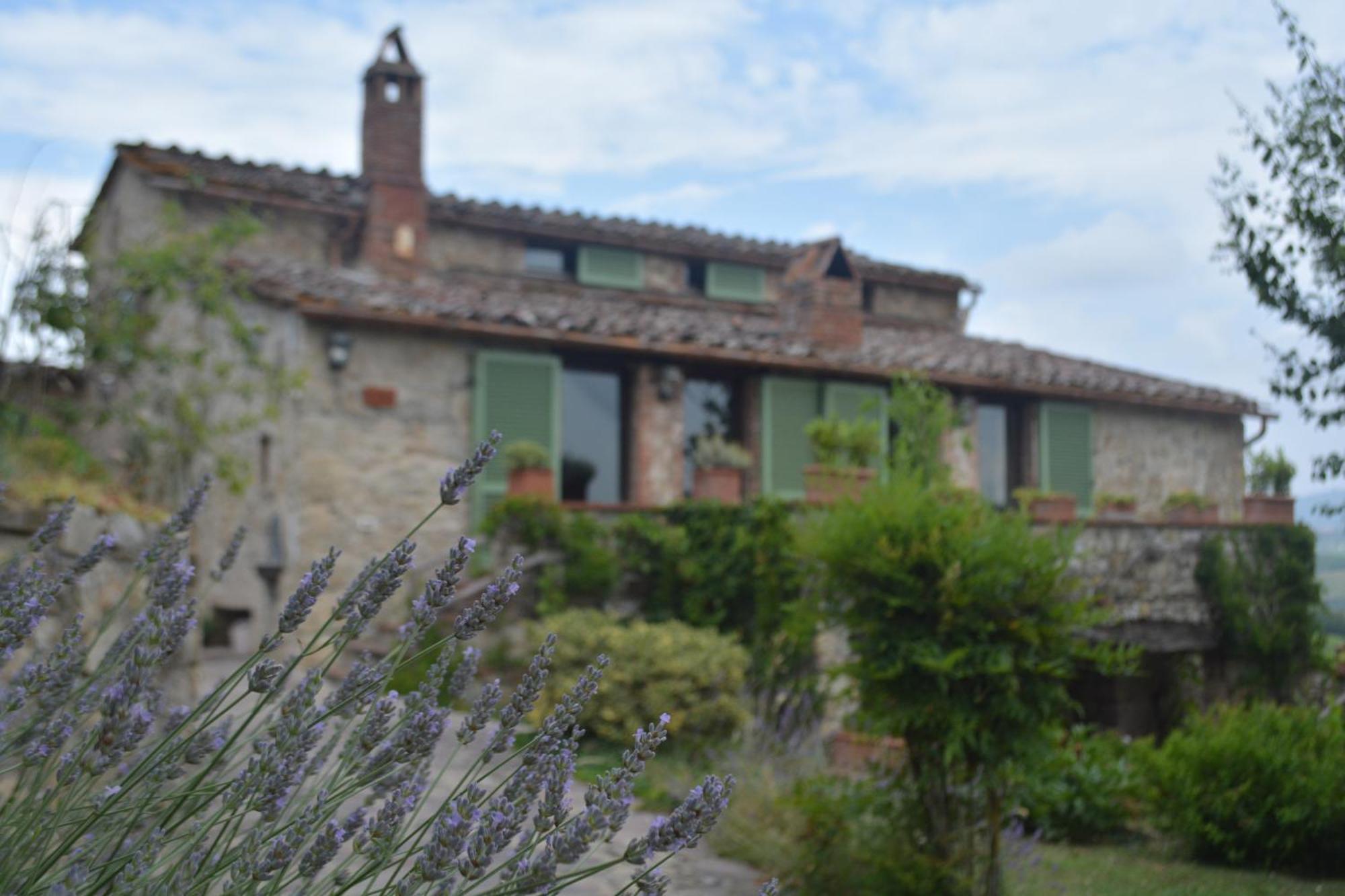 San SanoCelle Di Lecchi Nel Chianti别墅 外观 照片